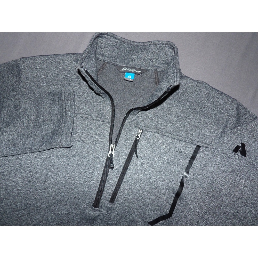Eddie Bauer First Ascent 1/4 Zip Lined 1/4 Zip Performance Jacket Men's Medium‎